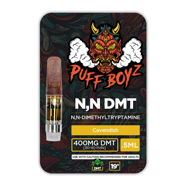 Puff-Boyz-NN-DMT-.5ML400MG-Cartridge-–-Cavendish.jpg Puff Boyz -NN DMT .5ML(400MG) Cartridge – Cavendish - Image 1