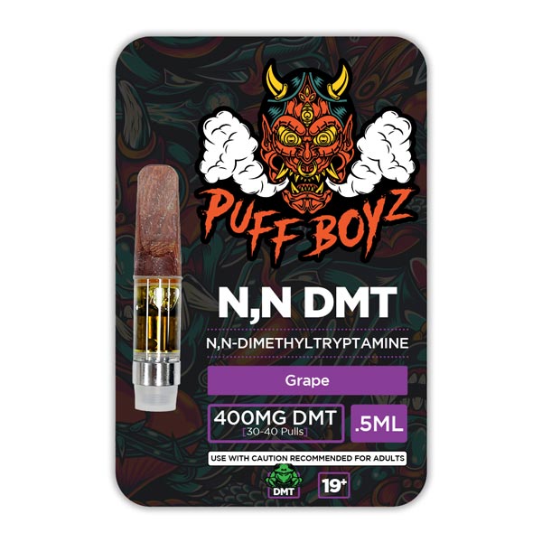 pb-nndmt-grape-cart.jpg Puff Boyz -NN DMT .5ML(400MG) Cartridge – Grape - Image 1